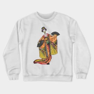 Covid Geisha Crewneck Sweatshirt